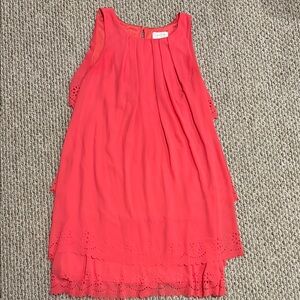 5 for $25 🛍️ Jessica Simpson Pink Sleeveless Tiered Dress